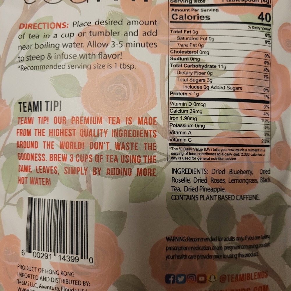 Teami Bloom Tea - Picture 3 of 3
